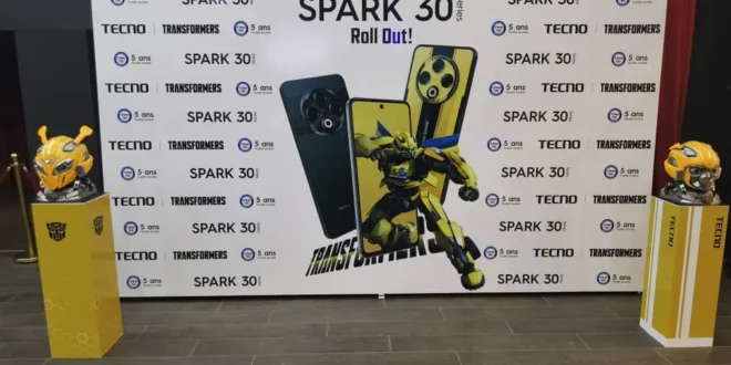 Tecno Spark 30 Transformers