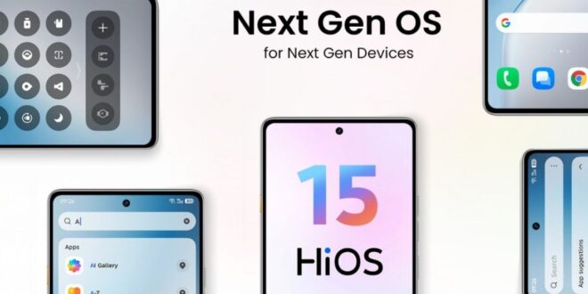 HiOS 15 Tecno