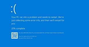 Écran bleu de la mort