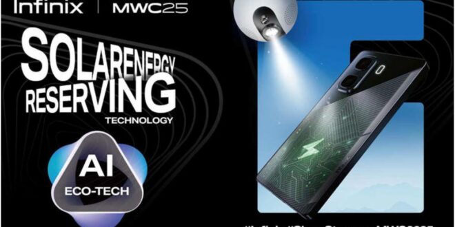 Infinix charge solaire