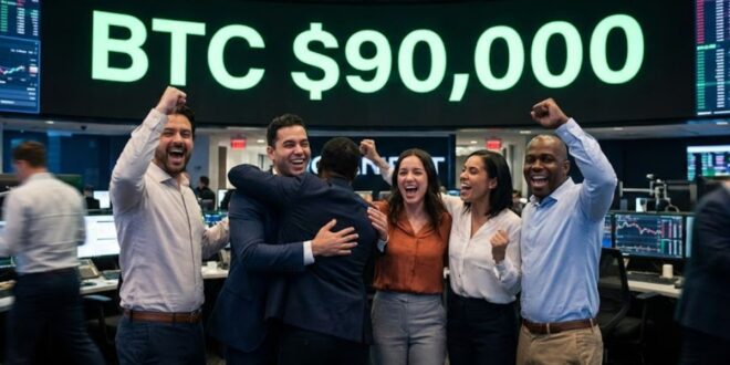 Bitcoin à 90 000 dollars