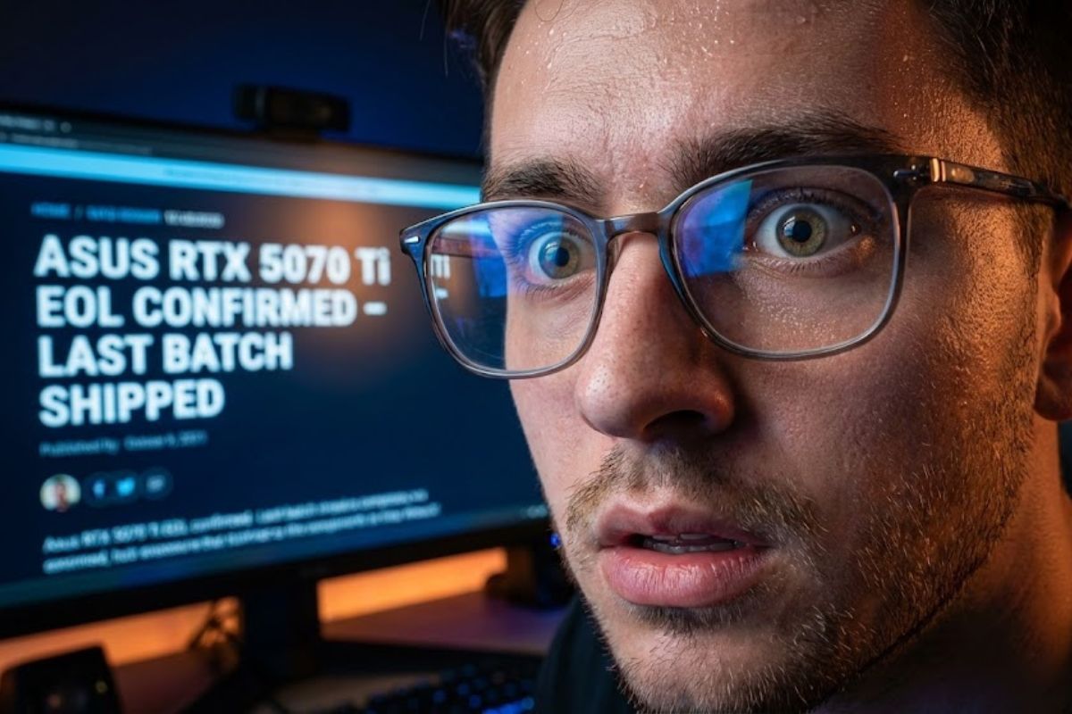 Asus RTX 5070 Ti et 5060 Ti : Asus annonce la fin de leur production