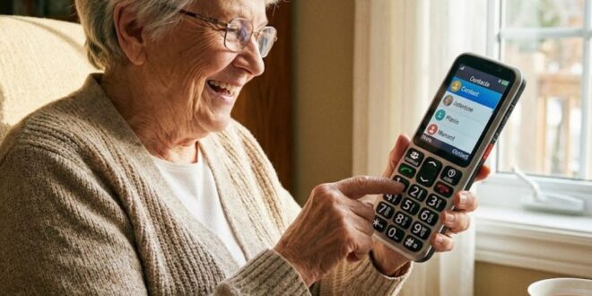 Téléphone senior