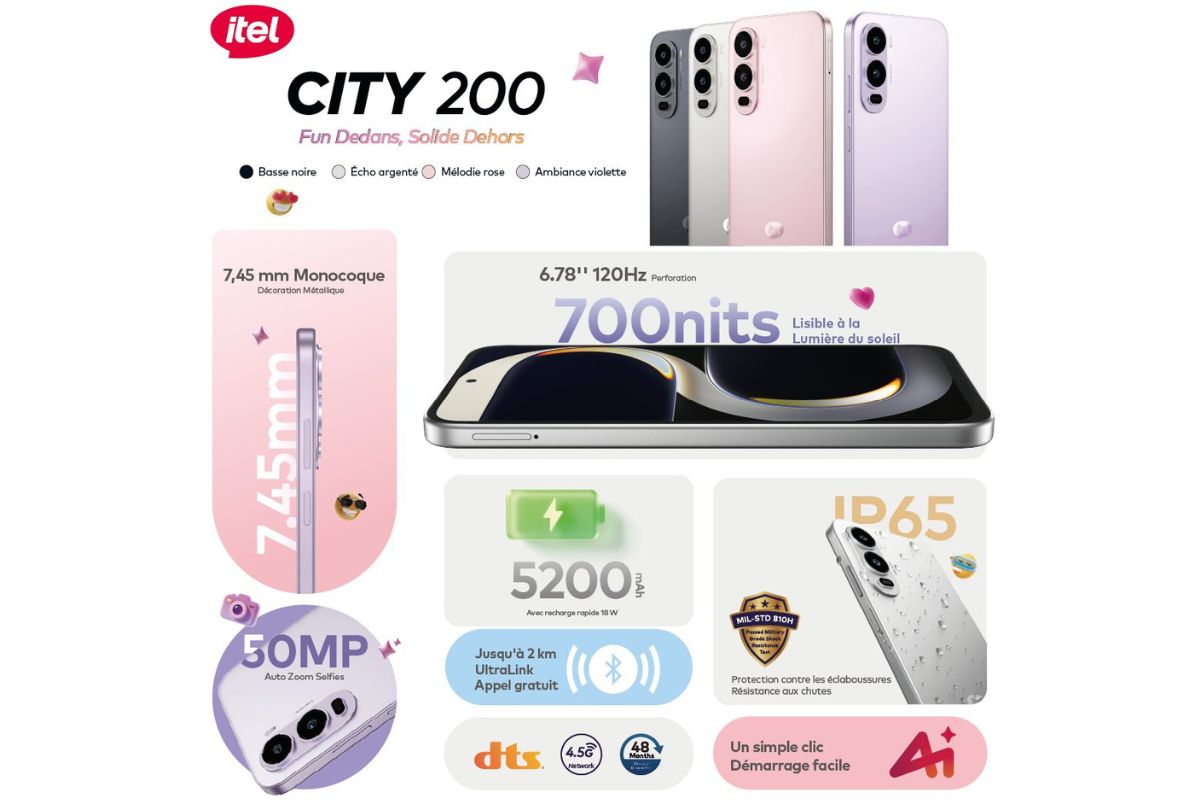itel CITY 200