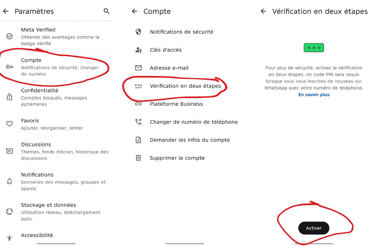 Protéger WhatsApp contre le piratage