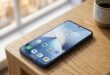 Un Tecno Spark 50 sur une table