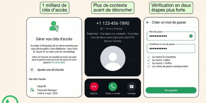 WhatsApp renforce sa sécurité