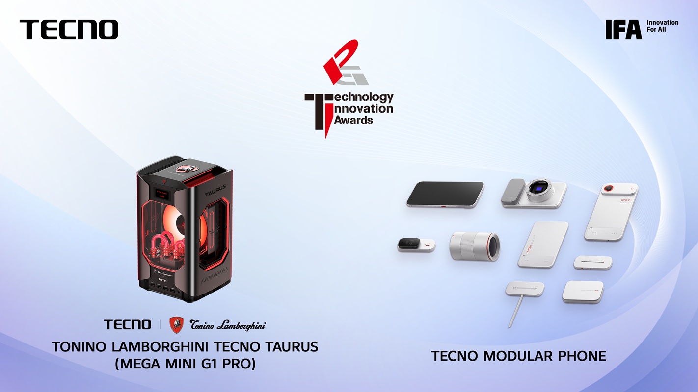 IFA 2026 : TECNO décroche deux prix