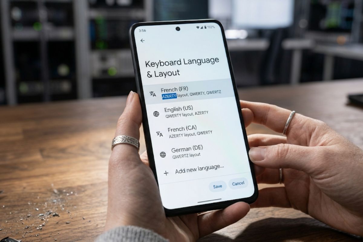 Changer de clavier sur Android